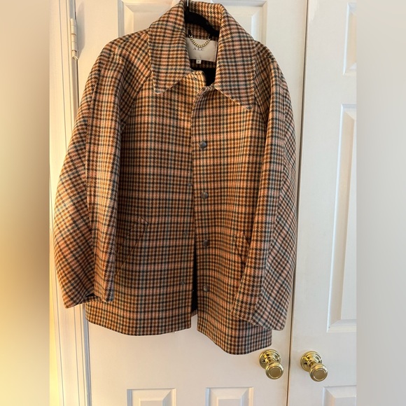 A.L.C. Lincoln Oversized Plaid Coat - Picture 2 of 3
